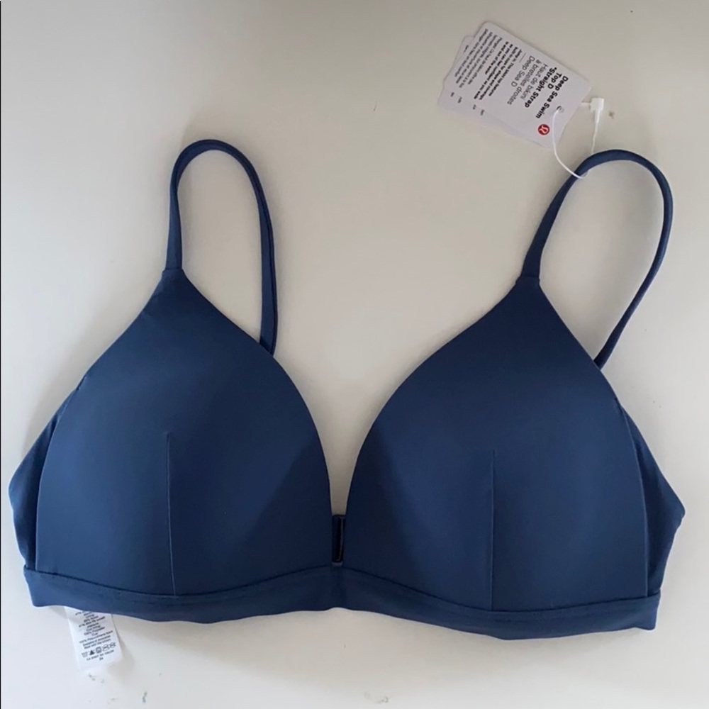 NWT lulu swim top/bra size 4